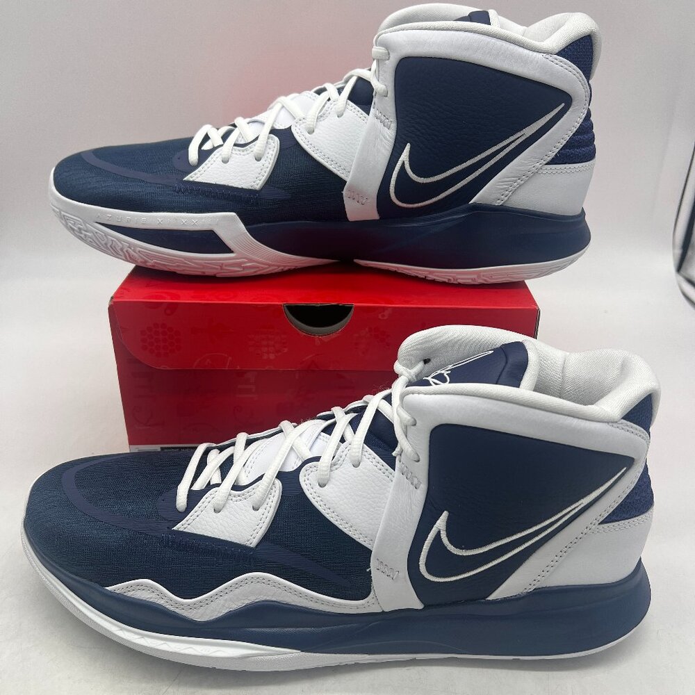 Nike Kyrie Infinity TB Promo Size 17 Navy White DX6653-401 Men Shoes Sneakers